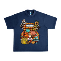 Navy farm truck,fall Urban Heavy Tee - JahusDesignShop