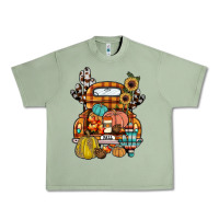 Oil Green farm truck,fall Urban Heavy Tee - JahusDesignShop