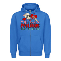 True Royal if i had feelings they d be for you Zipper Hoodie - MaliasSmallBusiness