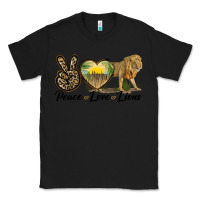 Black peace love lions Classic Tee - LillyAllenDesigns