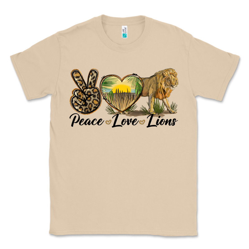 Peace Love Lions Classic Tee by LillyAllenDesigns | Teevron