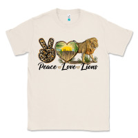 Natural peace love lions Classic Tee - LillyAllenDesigns