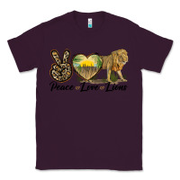 Plum peace love lions Classic Tee - LillyAllenDesigns