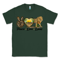 Sports Green peace love lions Classic Tee - LillyAllenDesigns