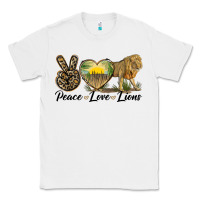 White peace love lions Classic Tee - LillyAllenDesigns
