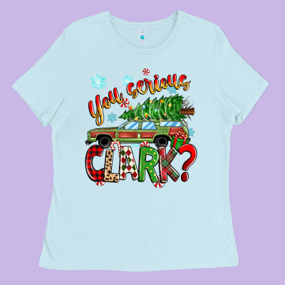 You Serious Clark Ladies Tee Designed By Zillion Design Studio