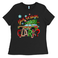 Black you serious clark Ladies Tee - Zillion Design Studio