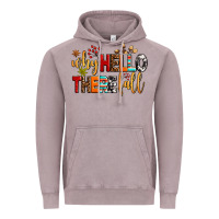 Why Hello There Fall Vintage Hoodie | Teevron