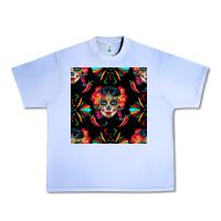 Grape Ice sugar skull seamless pattern Urban Heavy Tee - BundleAndBundleShop