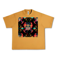 Peanut Butter sugar skull seamless pattern Urban Heavy Tee - BundleAndBundleShop