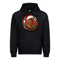 Black dear santa just send cows Urban Hoodie - CowGirlArtShop