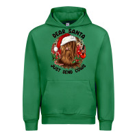 Emerald dear santa just send cows Urban Hoodie - CowGirlArtShop