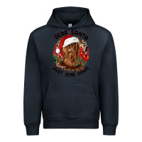 Navy dear santa just send cows Urban Hoodie - CowGirlArtShop