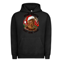 Pigment Black dear santa just send cows Urban Hoodie - CowGirlArtShop