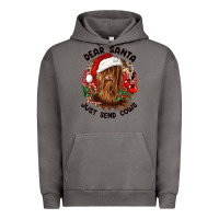 Pigment Tornado dear santa just send cows Urban Hoodie - CowGirlArtShop