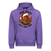 Tulip dear santa just send cows Urban Hoodie - CowGirlArtShop