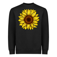 Black sunflower Heavyweight Sweatshirt - Artiststas