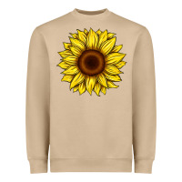 Mushroom sunflower Heavyweight Sweatshirt - Artiststas