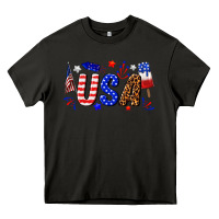 Asphalt usa 4th of july Heavy Core Tee - texasbilliewilder