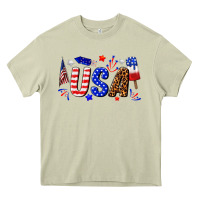 Mossy usa 4th of july Heavy Core Tee - texasbilliewilder