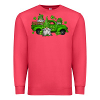 Cardinal st patrick's gnomes farm truck Premium Sweatshirt - Jasminsmagicworld