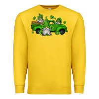 Lemon st patrick's gnomes farm truck Premium Sweatshirt - Jasminsmagicworld