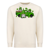 Sandshell st patrick's gnomes farm truck Premium Sweatshirt - Jasminsmagicworld