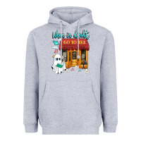 Heather Grey when in doubt go to the bookstore Heavyweight Hoodie - Artiststas