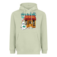 Matcha when in doubt go to the bookstore Heavyweight Hoodie - Artiststas