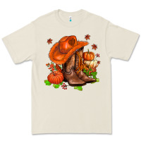 Bone fall pumpkins  cowgirl  and roses Premium Tee - AdoDesignShop