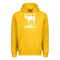 Lemon Eat Plants Love Animals Premium Hoodie - Bettercallsaul