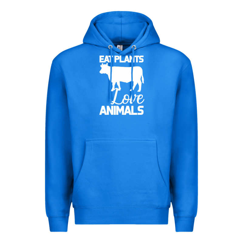 Eat Plants Love Animals Premium Hoodie by Bettercallsaul | Teevron