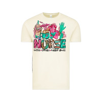 Vintage Arctic nurse coffee scrubs rubber gloves Vintage Tee - Jasminsmagicworld