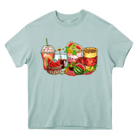 Arona watermelon farm fresh coffee cups Heavy Core Tee - Zillion Design Studio