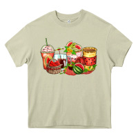 Mossy watermelon farm fresh coffee cups Heavy Core Tee - Zillion Design Studio