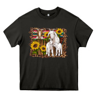Asphalt gats baby gots sunflowers wooden serape leopard Heavy Core Tee - Artiststas