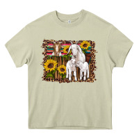 Mossy gats baby gots sunflowers wooden serape leopard Heavy Core Tee - Artiststas