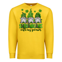 Lemon shenanigans with my gnomies st patricks day gnomes Premium Sweatshirt - Jasminsmagicworld