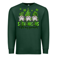 Sports Green shenanigans with my gnomies st patricks day gnomes Premium Sweatshirt - Jasminsmagicworld