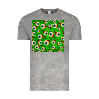Cloud Rock halloween eye balls seamless pattern Vintage Tee - BundleAndBundleShop