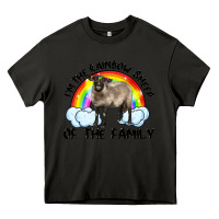 Asphalt i'm the rainbow sheep of the family suffolk sheep black face sheep Heavy Core Tee - RanaPortraitStore