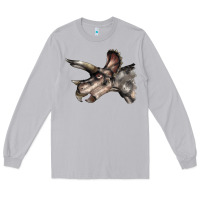 Moon Dust Triceratops Horridus Face Long Sleeve Tee - LillyAllenDesigns