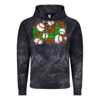 Cloud Black baseball glove background Vintage Hoodie - JahusDesignShop