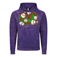 Cloud Purple baseball glove background Vintage Hoodie - JahusDesignShop