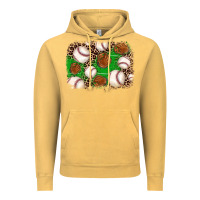Vintage Mustard baseball glove background Vintage Hoodie - JahusDesignShop
