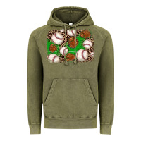 Vintage Olive baseball glove background Vintage Hoodie - JahusDesignShop
