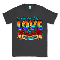 Smoke in valentines day love is everywhere Classic Tee - AdoDesignShop