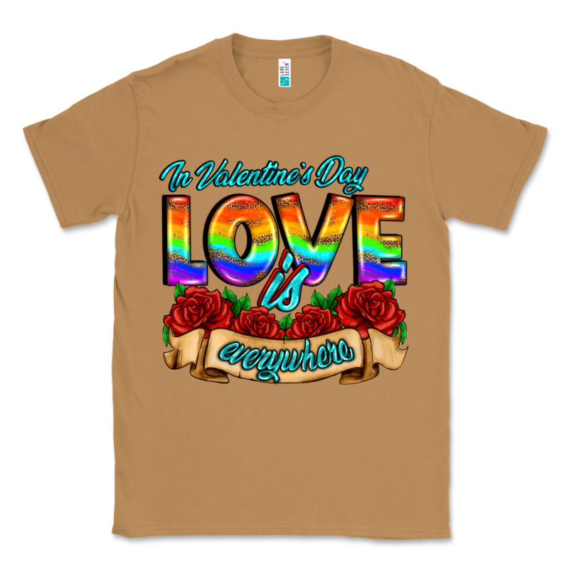 In Valentines Day Love Is Everywhere Classic Tee by AdoDesignShop | Teevron