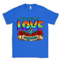 True Royal in valentines day love is everywhere Classic Tee - AdoDesignShop