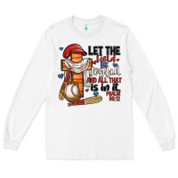 White let the field be joyful and all that is in it Long Sleeve Tee - JahusDesignShop